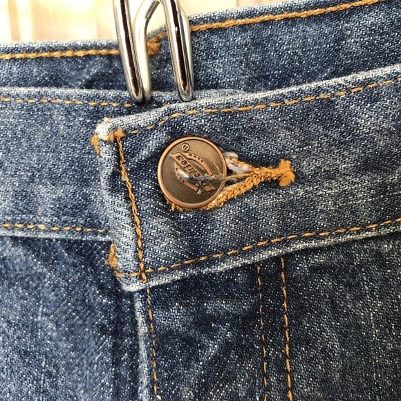 Dickie Jeans Sz34/30 Medium Wash Wide Leg Pre-Owned - Picture 4 of 6